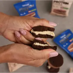 COOKIE PROTEIN BAUNILHA TOPWAY 45G