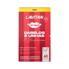 LAVITAN CARMED CABELOS E UNHAS COM 60 GOMAS MASTIGAVEIS