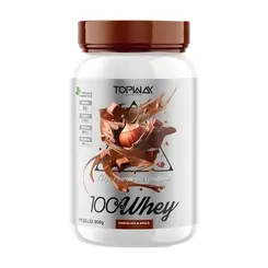 WHEY PROTEIN TOPWAY - CHOCOLATE E AVELA 900G