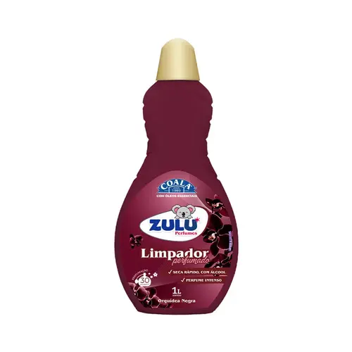 COALA LIMPADOR PERFUMADO ZULU  ORQUIDEA NEGRA 1L