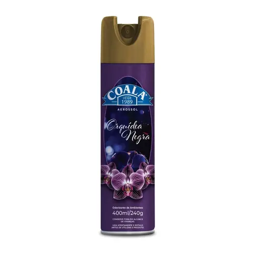 COALA ODORIZANTE AEROSSOL ORQUIDEA NEGRA 400ML