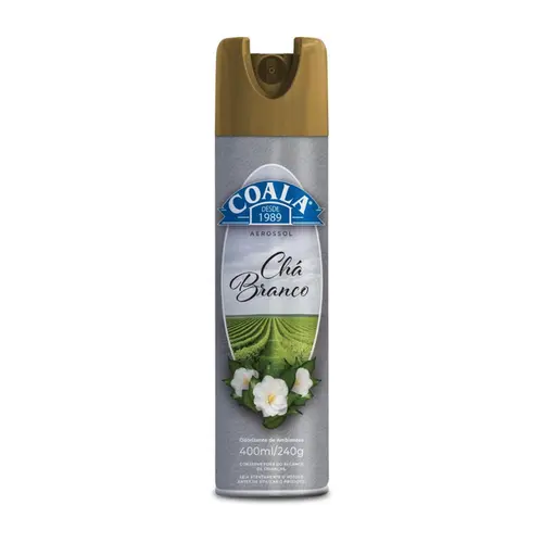 COALA ODORIZANTE AEROSSOL CHA BRANCO 400ML