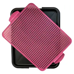 SANITARIO CANINO - BANHEIRO PARA CAES COR ROSA
