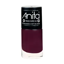 ESMALTE ANITA MODO AVIÃO ON - DESCONECTAR O WI-FI DA MENTE 10ML
