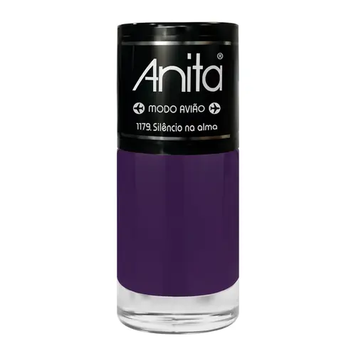 ESMALTE ANITA MODO AVIÃO - SILENCIO NA ALMA 10ML
