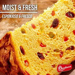 BAUDUCCO PANETTONE TRADICIONAL MINI - COM FRUTAS CRISTALIZADAS 80G