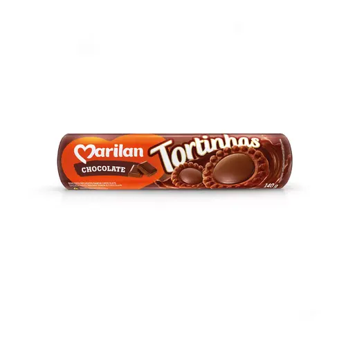 BISCOITO MARILAN TORTINHAS DE CHOCOLATE 140G