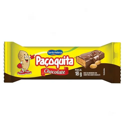 PACOQUITA SANTA HELENA COM CHOCOLATE 18G