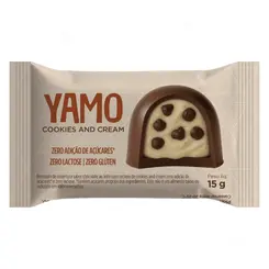 BOMBOM YAMO CHOCOLATE AO LEITE COM COOKIES 15G