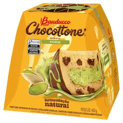 BAUDUCCO CHOCOTTONE RECHEIO DE PISTACHE 450G