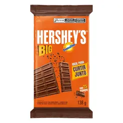 BARRA DE CHOCOLATE HERSHEYS OVOMALTINE BIG 138G