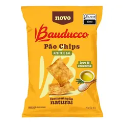 BAUDUCCO PAO CHIPS ACEITE E SAL 90G