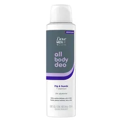 DESODORANTE CORPORAL AEROSOL DOVE MEN ALL BODY FIG & SUEDE 150ML