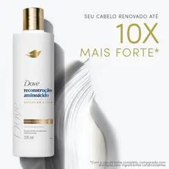 CONDICIONADOR DOVE RECONSTRUÇÃO + AMINOÁCIDO 370ML