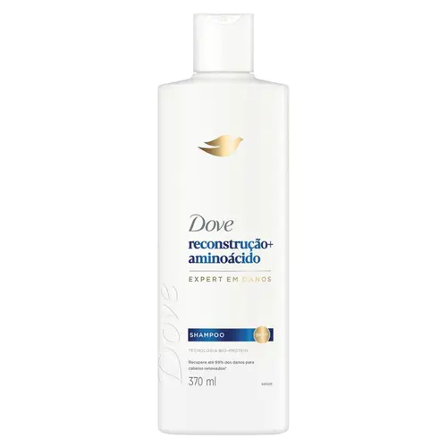 SHAMPOO DOVE RECONSTRUÇÃO + AMINOÁCIDO 370ML