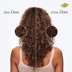 KIT DOVE CACHOS ATIVOS + BIOTINA SHAMPOO 350ML + CONDICIONADOR 175ML
