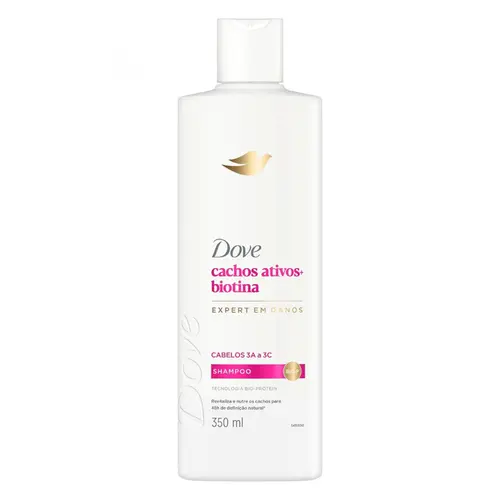 SHAMPOO DOVE CACHOS ATIVOS + BIOTINA 370ML