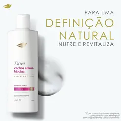 SHAMPOO DOVE CACHOS ATIVOS + BIOTINA 370ML