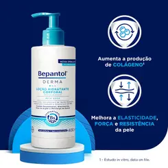 LOÇÃO HIDRATANTE CORPORAL BEPANTOL DERMA 400ML