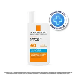 PROTETOR SOLAR FACIAL LA ROCHE POSAY ANTHELIOS HYDRAOX FPS60 - SEM COR 40ML