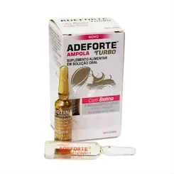 ADEFORTE TURBO AMPOLA COM 3ML + BIOTINA 3ML