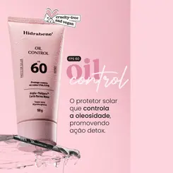 KIT HIDRABENE SERUM INTENSE MATTE 30ML + OIL CONTROL FPS60 COM 50G