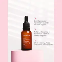 KIT HIDRABENE SERUM INTENSE MATTE 30ML + OIL CONTROL FPS60 COM 50G