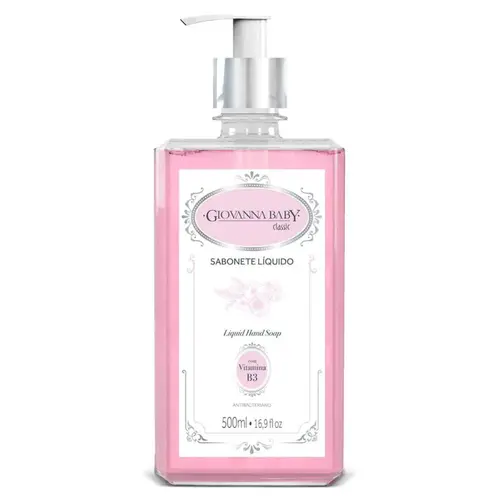 SABONETE LIQUIDO GIOVANNA BABY CLASSIC ANTIBACTERIANO 500ML