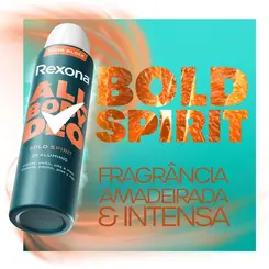 DESODORANTE CORPORAL AEROSOL REXONA ALL BODY BOLD SPIRIT 150ML