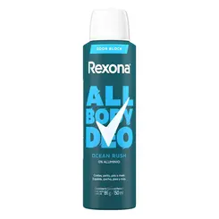DESODORANTE CORPORAL AEROSOL REXONA ALL BODY OCEAN RUSH 150ML