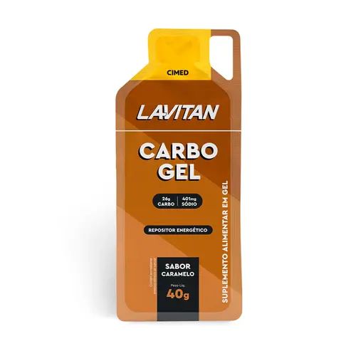 LAVITAN CARBOGEL SABOR CARAMELO 40G