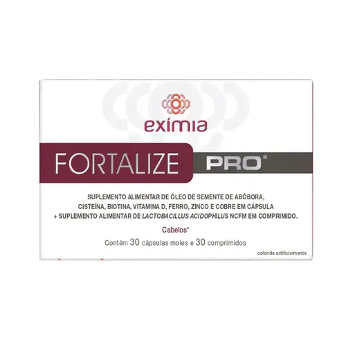 SUPLEMENTO EXIMIA FORTALIZE PRO 30 COMPRIMIDOS + 30 CAPSULAS