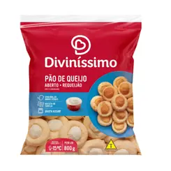 PAO DE QUEIJO REQUEIJAO DIVINISSIMO 800G