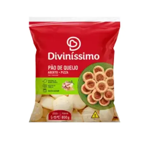 PAO DE QUEIJO PIZZA DIVINISSIMO 800G