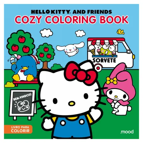 LIVRO DE COLORIR HELLO KITTY