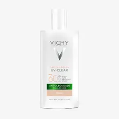 PROTETOR SOLAR FACIAL VICHY CAPITAL SOLEIL UV-CLEAR FPS60 COR 2.0 40G