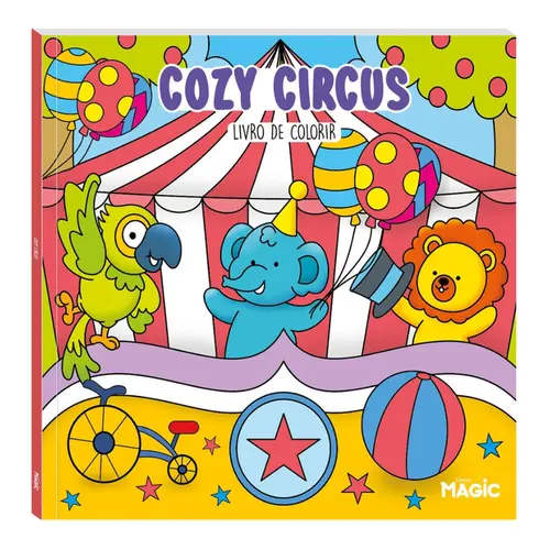 LIVRO DE COLORIR COZY CIRCUS