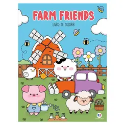 LIVRO DE COLORIR FARM FRIENDS