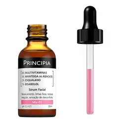 PRINCIPIA SERUM 6% MULTIVITAMINAS + MANT. ABACATE+ESQUALANO - MULTIRREPARADOR