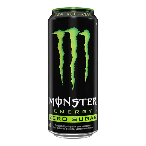 MONSTER ENERGETICO GREEN ZERO ACUCAR 473ML