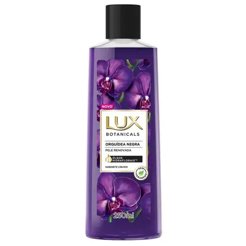 SABONETE LIQUIDO LUX BOTANICALS ORQUIDEA NEGRA 250ML