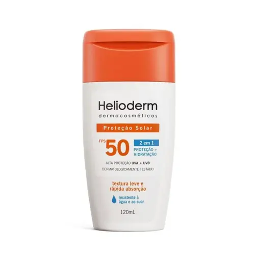 PROTETOR SOLAR HELIODERM 2 EM 1 FPS 50 120ML