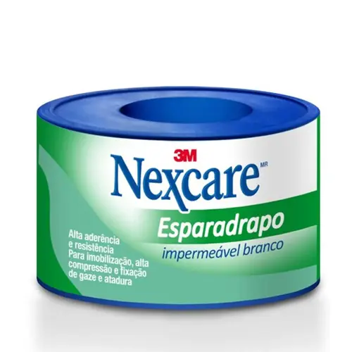 ESPARADRAPO NEXCARE IMPERMEÁVEL BRANCO 25MMX3M