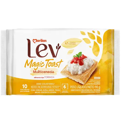 TORRADA MARILAN MAGIC TOAST MULTICEREAIS 110G