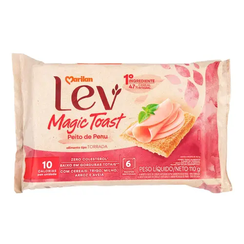 TORRADA MARILAN MAGIC TOAST PEITO DE PERU 110G