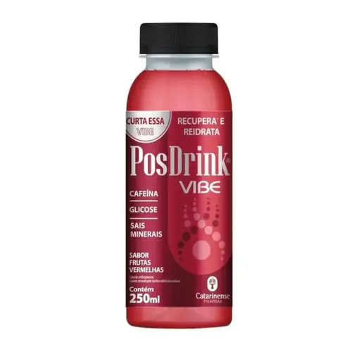 POSDRINK VIBE FRUTAS VERMELHAS 250ML