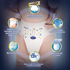 FRALDA CALÇA MAMYPOKO PREMIUM SECA M COM 68 UNIDADES