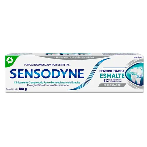 PASTA DE DENTE SENSODYNE SENSIBILIDADE E ESMALTE 100G