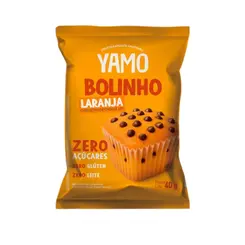 BOLINHO YAMO LARANJA COM GOTAS DE CHOCOLATE 40G