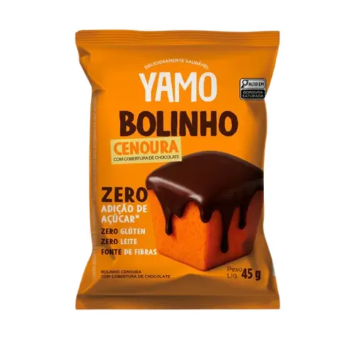 BOLINHO YAMO DE CENOURA 45G